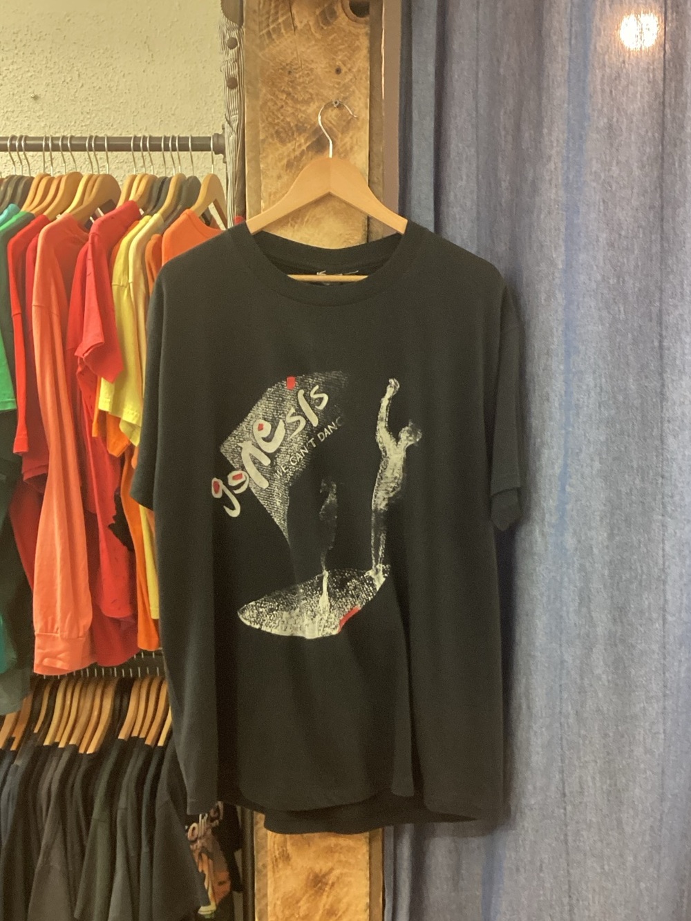 Vintage 1992 Genesis Black Band T-Shirt